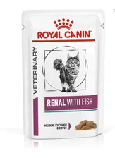 Консервы для кошек Royal Canin Renal при хронической почечной недостаточности, с рыбой 85 г