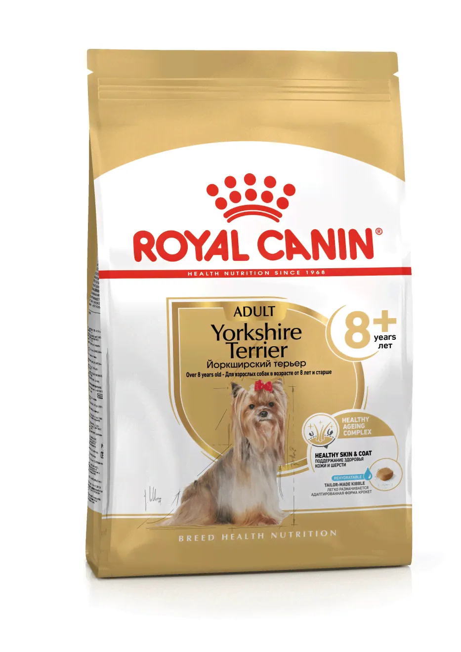Royal Canin Yorkshire Terrier Adult 8+ для йоркширских терьеров старше 8 лет