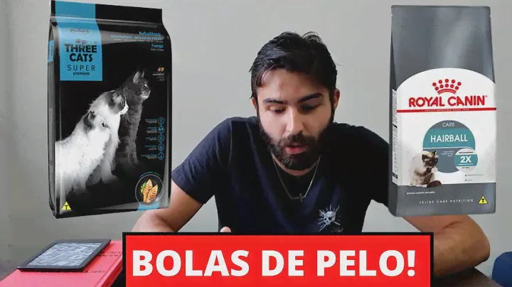 Three Cats Bola de Pelo x Royal Canin Hairball ! Qual é melhor?